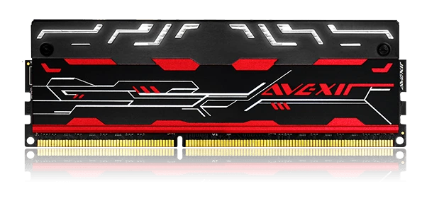 Avexir Blitz Original Dual Channel White LED 2x4GB DDR3-1866C9 1.65v Foto 2 de 4