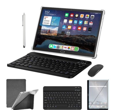 Android 13 Tablet 10 inch Tablet with Keyboard 