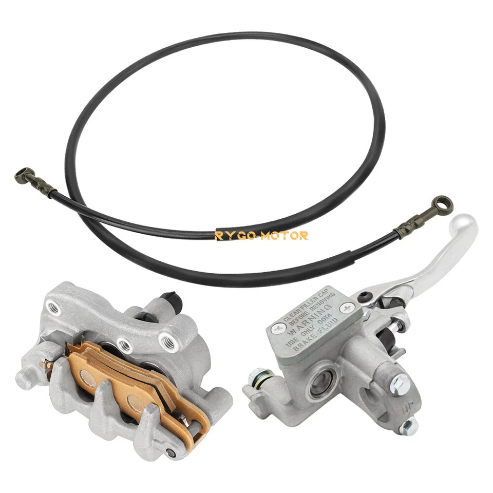 Front Brake Caliper Master Cylinder Hose for Yamaha YZ125 YZ125X YZ250X 2017-23 - Image 3 of 4