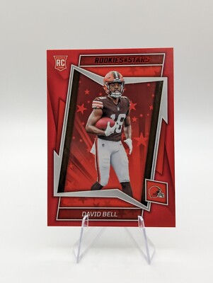 David Bell 2022 Panini Rookies & Stars Red RC #128 Browns