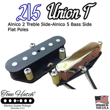 Tone Hatch Handwound Telecaster Pickups Set Alnico 5&2-Made 2 Order