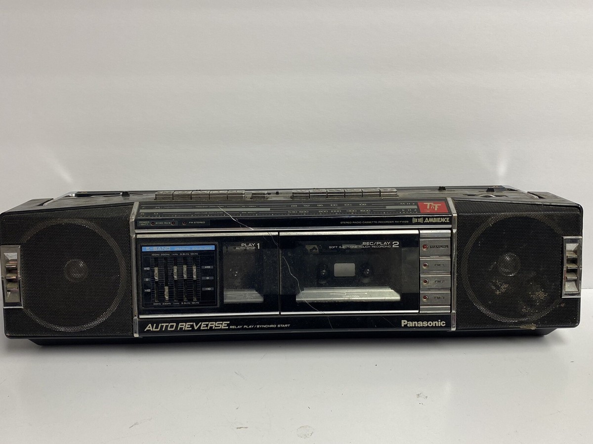Vintage Panasonic RX-FW29 AM/FM Stereo Boombox NOT WORKING PARTS