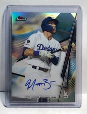 2020 Topps Finest - Matt Beaty - Autograph #FA-MBE - Los Angeles Dodgers