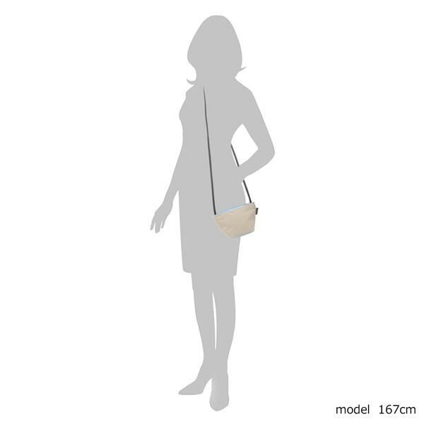Herve Chapelier Shoulder Bag Boat-shaped Body Zipper Closure Herve Chapelier Shoulder Bag Boat-shaped Body Zipper Closure
