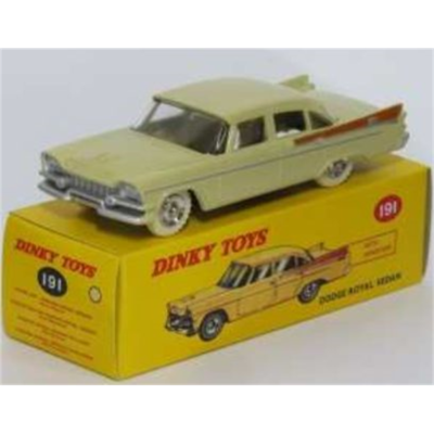 ② Dinky Atlas _ DODGE ROYAL SEDAN _ ref. 191 (voir boîte) - Voitures miniatures | 1:43