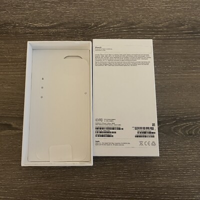 BOX ONLY Apple iPhone 13 Blue 128GB Replacement MLAE3LL/A A2482 | eBay