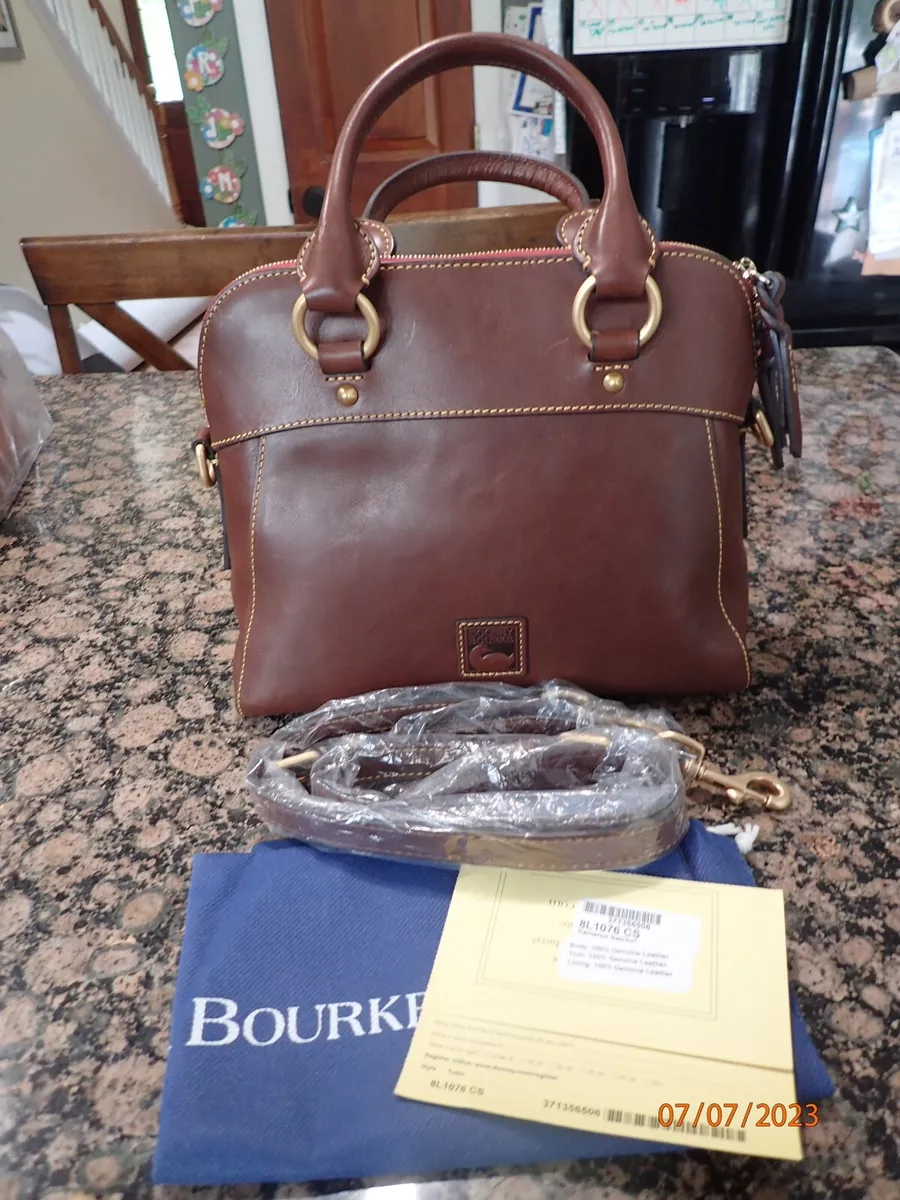 Dooney Bourke Florentine Cameron Satchel Chestnut