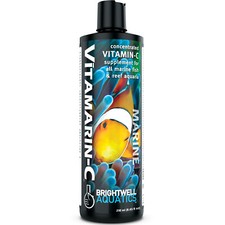 Brightwell Aquatics Vitamarin-C 250mL Marine Fish and Coral Vitamin-C Supplement