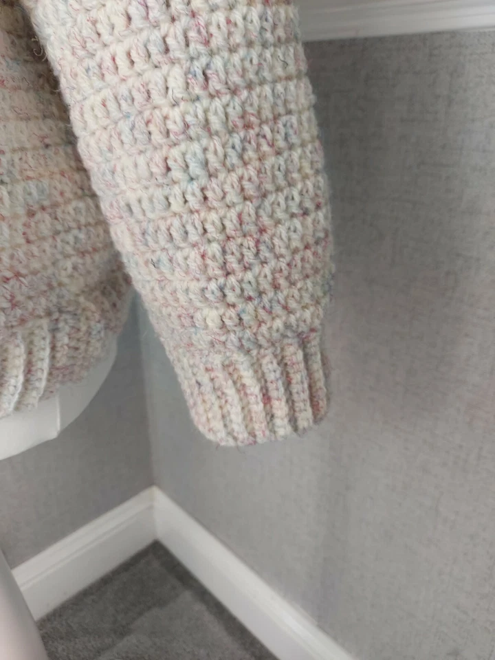 Crochet pattern for Ladies Top Down No Sew jumper - Image 4 of 4