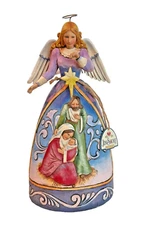 Jim Shore Heartwood Creek Guiding Star Angel 2008 Enesco 4012549 With Tag No Box