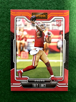 2021 Playbook #103 Bronze RC Trey Lance San Francisco 49ers