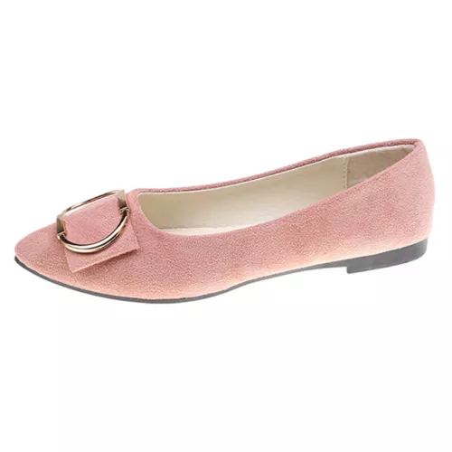 Bequemer modischer eleganter Damenschuh rutschfest flache Schuhe Slipper flache Party - Bild 20 von 75