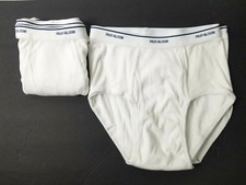 Fruit Of The Loom White Briefs 6 Pack Size L
