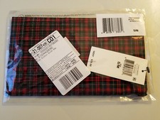 Polo Ralph Lauren Cotton Face Mask - Red/Green - S/M - Authentic -Factory Sealed