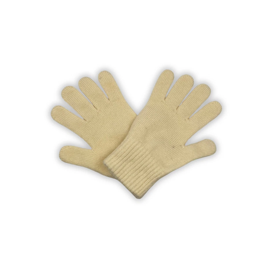 HECHOS EN EE. UU. Guantes de cachemir tejidos para mujer - Guantes de lana cálidos para clima frío Foto 3 de 4