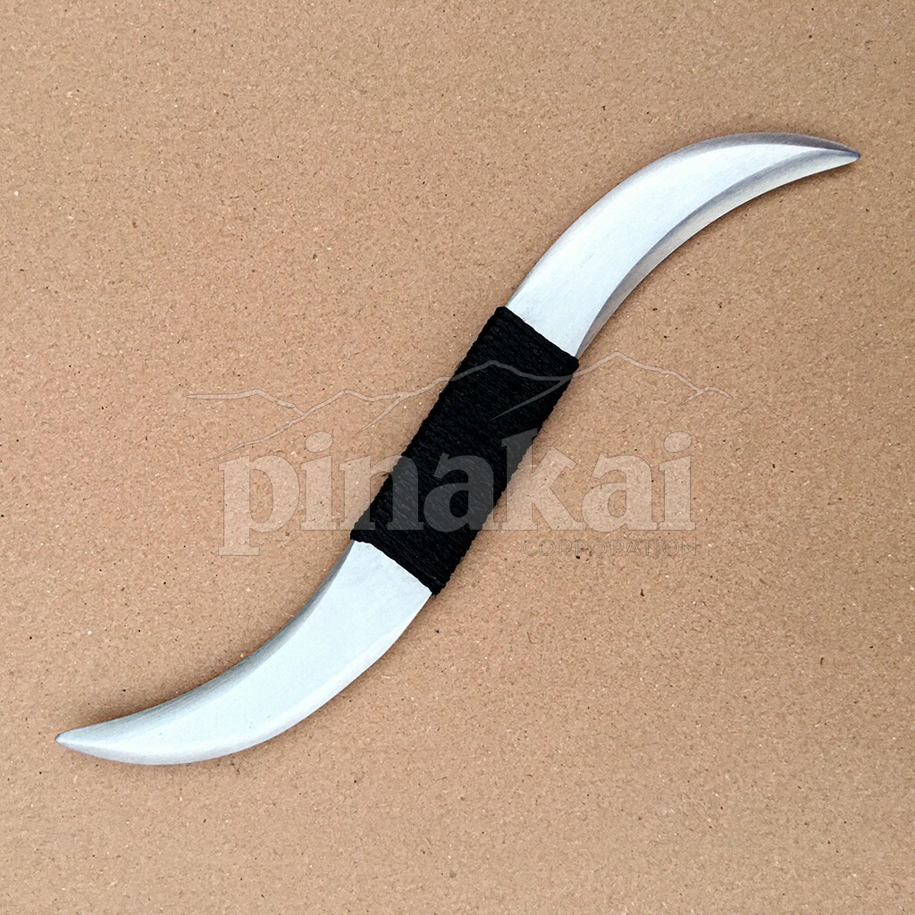Double Blade Training Karambit Trainer Aluminum Knife Pencak Silat Practice