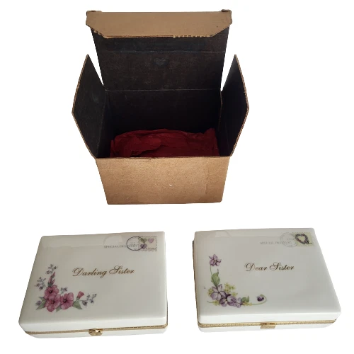 Heirloom Porcelain Music Box Collection Dear Sister Darling