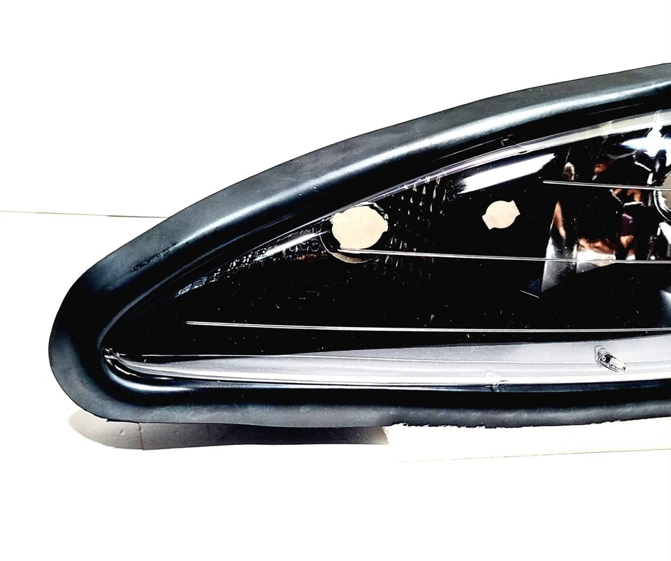 FOR 1999-2005 PONTIAC GRAND AM BLACK HOUSING CLEAR CORNER HEADLIGHT/LEFT SIDE - Изображение 2 из 4