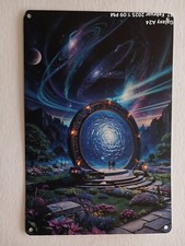 STARGATE SG-1 Blechschild STARGATE  20x30 cm ...