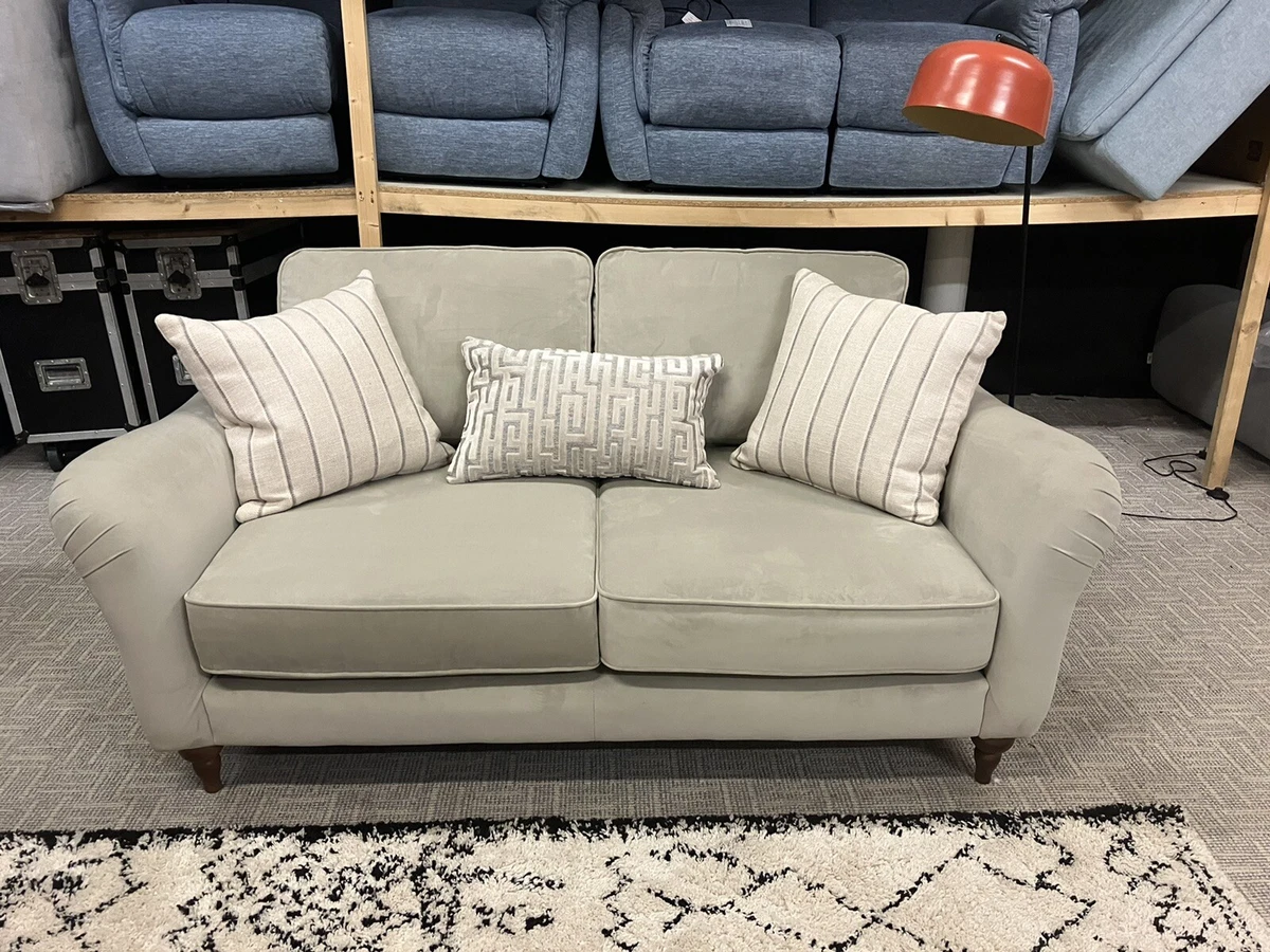 Sofology South Bank 2 Seater Sofa in Odeon Velvet Taupe Mix RRP