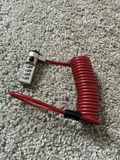 Kensington Combination Laptop Lock With Carbon Steel Cable