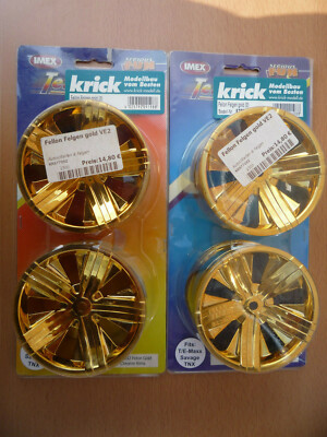 Krick 677092 Fellon Felgen gold - 2 Pakete á 2 Felgen