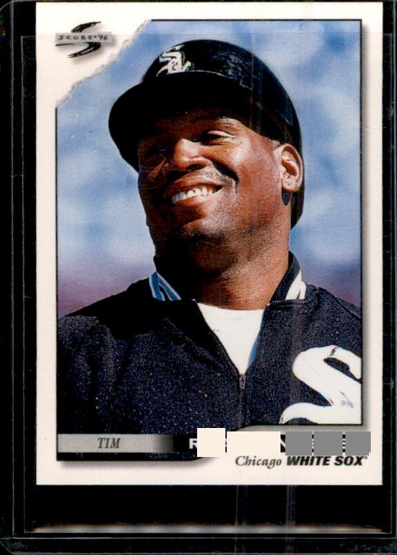 1996 Score - #449 Tim Raines