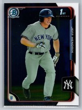 2015 Bowman Draft #192 Jeff Hendrix Chrome *YA