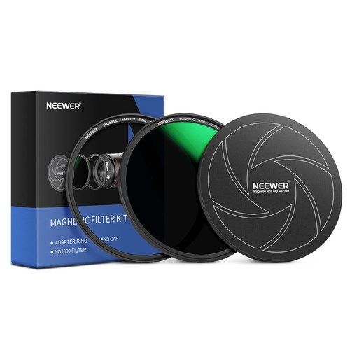 Neewer 67mm 10-Stop Fixed ND Magnetic Quick-to-Install ND1000 Lens Filter Kit - Picture 10 of 17