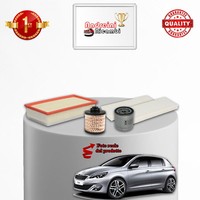 Set Service 4 Filter Peugeot 308 II 2.0 Gt Bluehdi 133KW 181CV Von 2014->