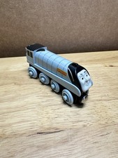 Thomas Friends Wooden Railway Spencer Train Wood Engine Gray