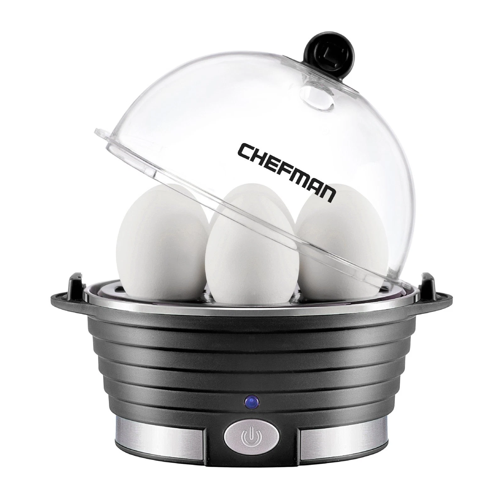Chefman Egg-Maker Rapid Poacher, Food & Vegetable Steamer, Quickly Makes Up to 6