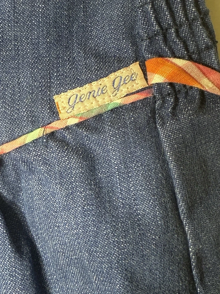 Genie Gee Топ и брюки комплект девочек размер 4 винтажный хиппи богемное - Изображение 4 из 4