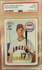 2018 Topps Heritage Shohei Ohtani RC Rookie #600 Angels PSA 10