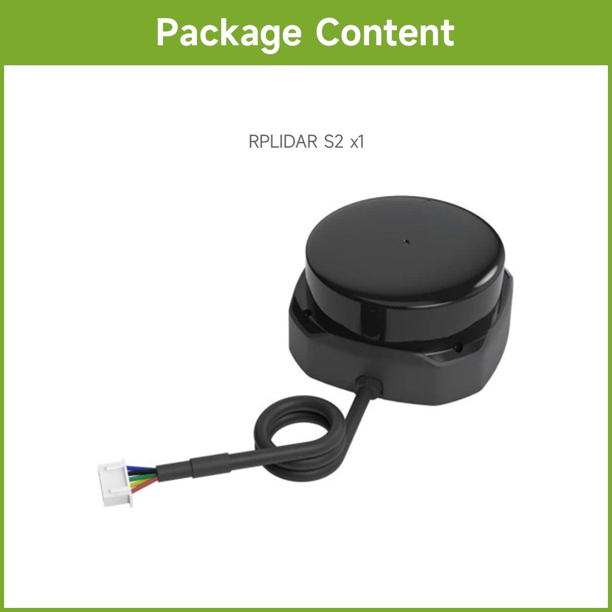 RPLIDAR S2 High-Performance, Compact-size DTOF Lidar, UART Port