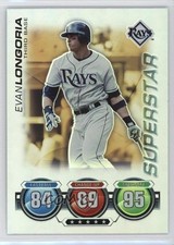 2010 Topps Attax Battle of the Ages Superstar Foil Evan Longoria 4m0
