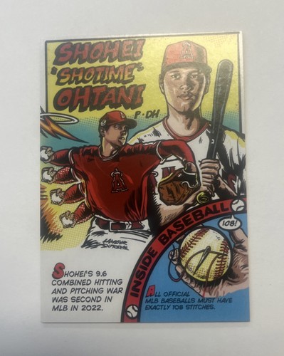 2023 Topps Archives Shohei Ohtani 1979 Comics Insert #79TC-1 Los Angeles Angels