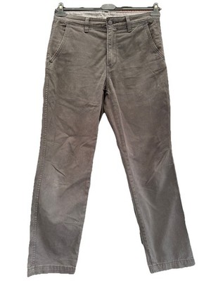 Levi s XX Chino Herren Hose Grau Straight Leg Zip Fly Authentic Fit W31 L32