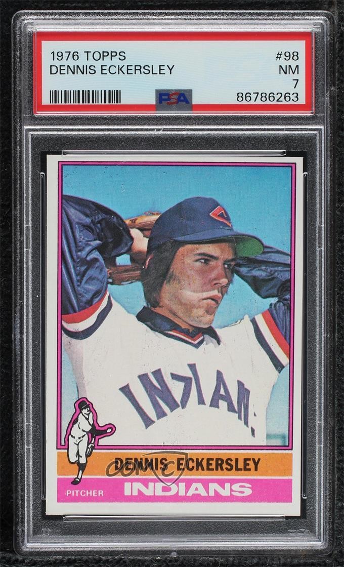 1976 Topps Dennis Eckersley #98 PSA 7 HOF 0y8e