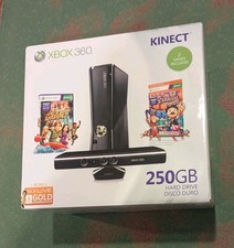 Microsoft Xbox 360 250GB Kinect Black Game Co...
