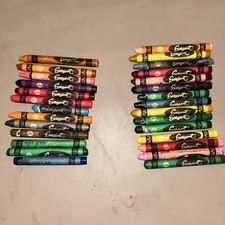 Sargent Art Wax Crayons Bulk Lot of 28 Colors Kids Crafts Art Supplies Used