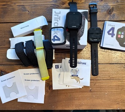 Used Cosmo JrTrack 4 Kids Smart Watch - Not Tested - For Parts Only