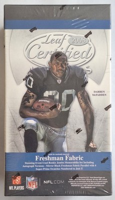 2008 Leaf Certified Materials Sealed Blaster box