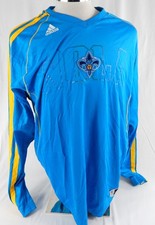 2012-13 New Orleans Pelicans Xavier Henry #4 Game Used Blue Shooting Shirt XL 19