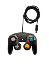 Official Nintendo GameCube Controller OEM Black Authentic DOL-003 Genuine