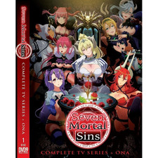 Seven Mortal Sins Anime DVD 1-12End ONA  Uncensored English Dubbed All Region