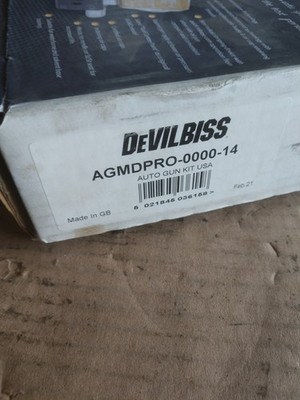 #ad DeVilbiss AGMD Pro Automatic Spray Gun AGMDPRO 0000 14 BRAND NEW NOS $1599.99
