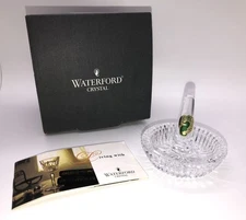 Waterford Heritage Crystal Ring Holder New with Box!! Elegant Classic