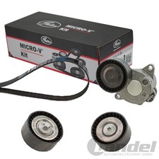 GATES Micro-V Kit KEILRIPPENRIEMEN-SATZ passend für MERCEDES-BENZ C-KLASSE CLS