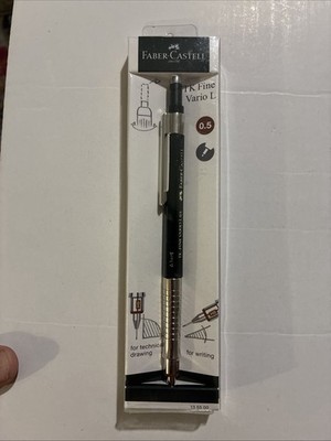 Faber Castell Mechanical Pencil, TK Fine Vario L 0.5mm (135500) Made In Japan